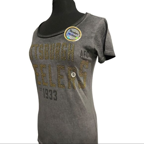 Pittsburgh Steelers Touch Fade Route Tee Sz S - Picture 5 of 13